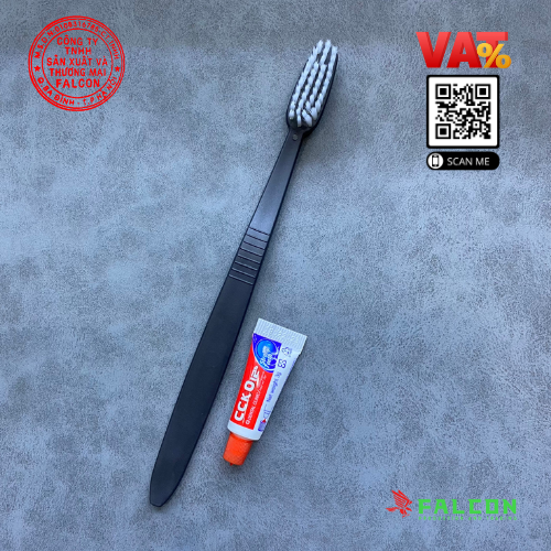 Bộ amenities đen bao bì vỏ hộp giấy cho khách sạn - Ảnh 2