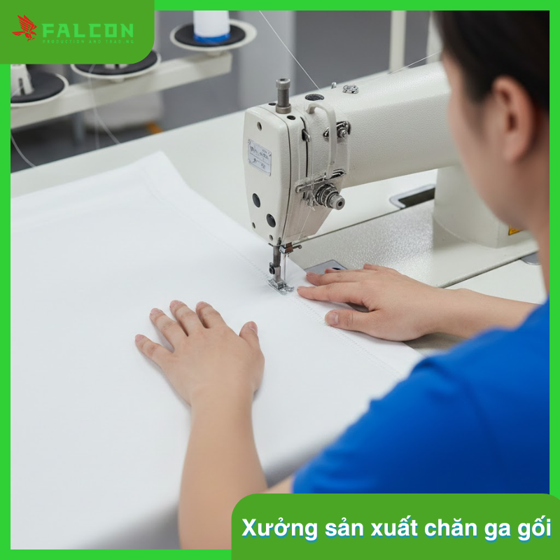 Chăn ga Falcon mang lại cảm giác thoải mái, giá rẻ