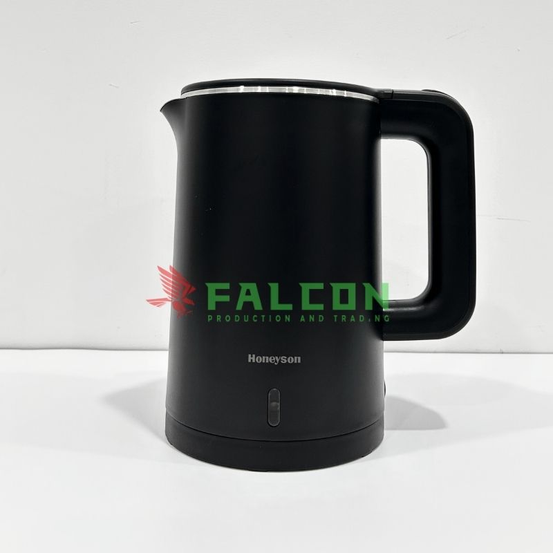 Ấm siêu tốc Honeyson với thiết kế hiện đại, sang trọng, dễ sử dụng và tiết kiệm thời gian đun nước.
