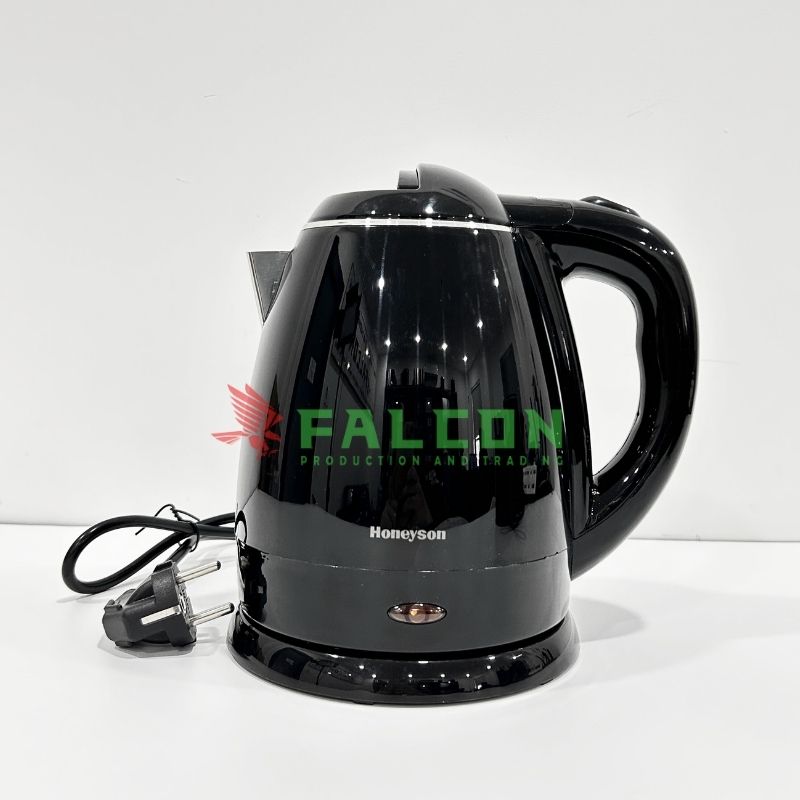 Ấm siêu tốc Honeyson có thiết kế tinh tế, đun nước nhanh chóng và tiết kiệm điện năng.