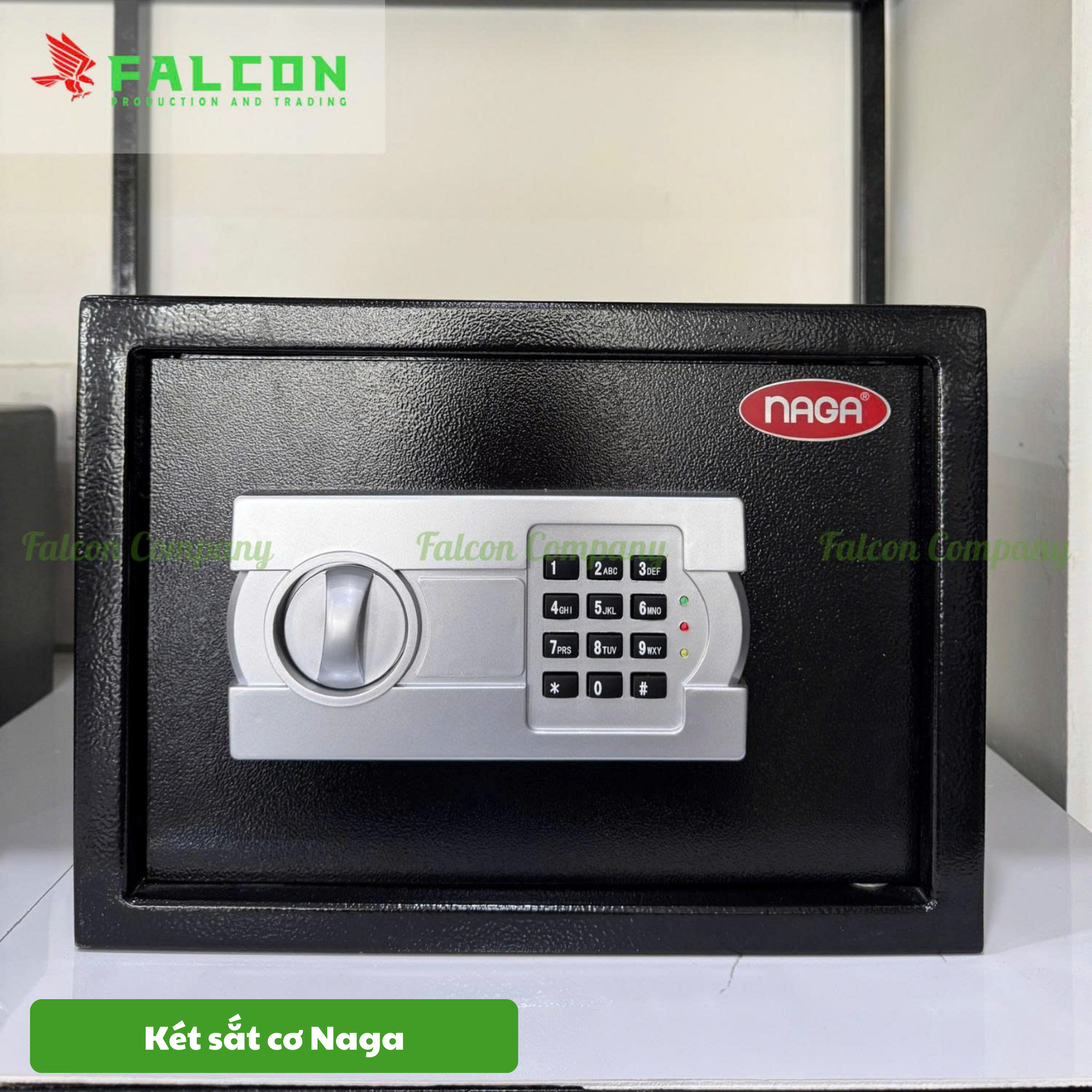 Hệ thống khóa cơ giúp giảm nguy cơ hư hỏng điện tử và hoạt động ổn định lâu dài.