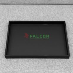 Khay đựng đồ nhựa acrylic mang đến vẻ đẹp trong suốt, sang trọng và hiện đại cho không gian phòng tắm khách sạn.