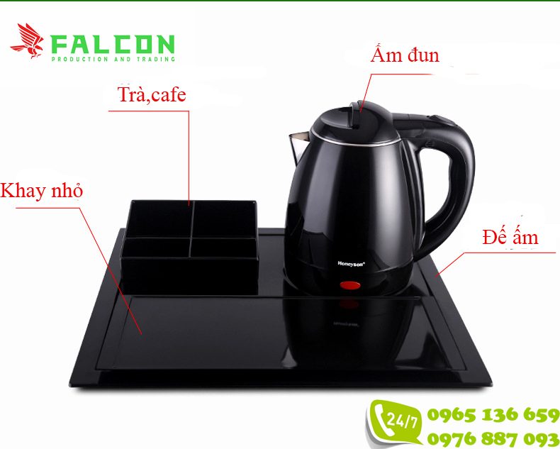 Bình đun siêu tốc khách sạn