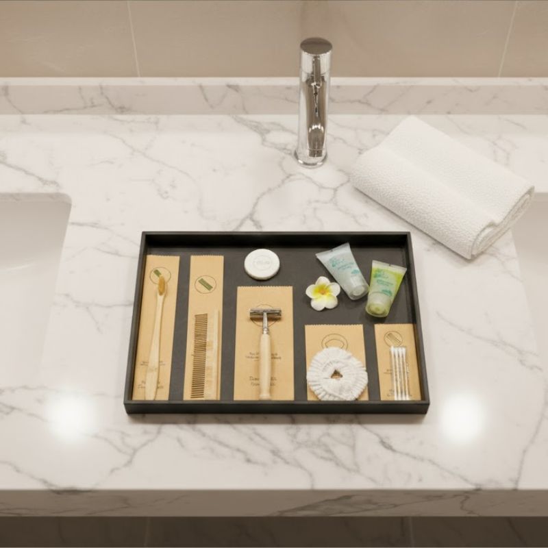 Combo amenities khách sạn mang đến giải pháp trọn gói, tiện lợi và đồng bộ cho mọi phòng nghỉ.