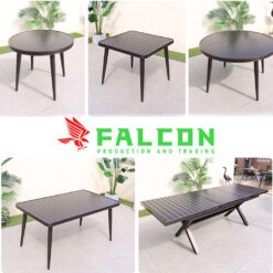 Bàn ghế hợp kim nhôm