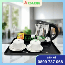 Thân ấm làm từ inox cao cấp, sáng bóng và chống gỉ sét.