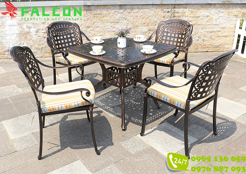 Bộ bàn ghế ngoài trời giá rẻ - Ảnh 4