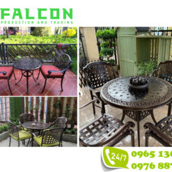Bộ bàn ghế ngoài trời giá rẻ
