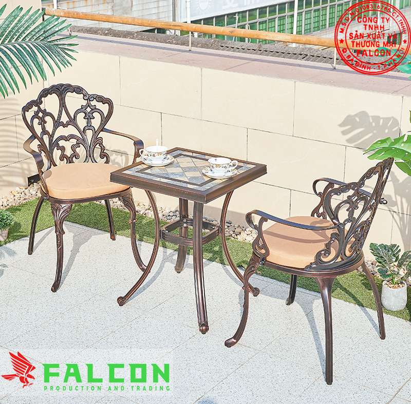 Bộ bàn ghế ngoài trời cao cấp - Ảnh 8