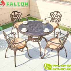 Bộ bàn ghế ngoài trời cao cấp