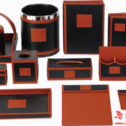 Phụ kiện bằng da tạo cảm giác sang trọng khi khách sử dụng.