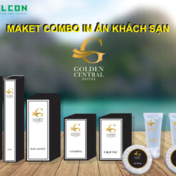 Vỏ hộp giấy đựng bàn chải in logo khách sạn