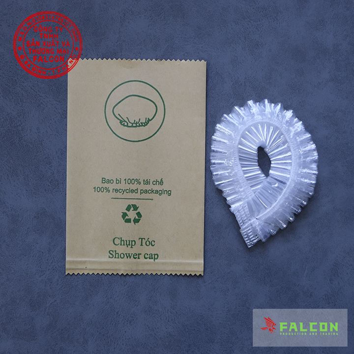 Bộ amenities đen đóng túi giấy kraft nâu - Ảnh 5