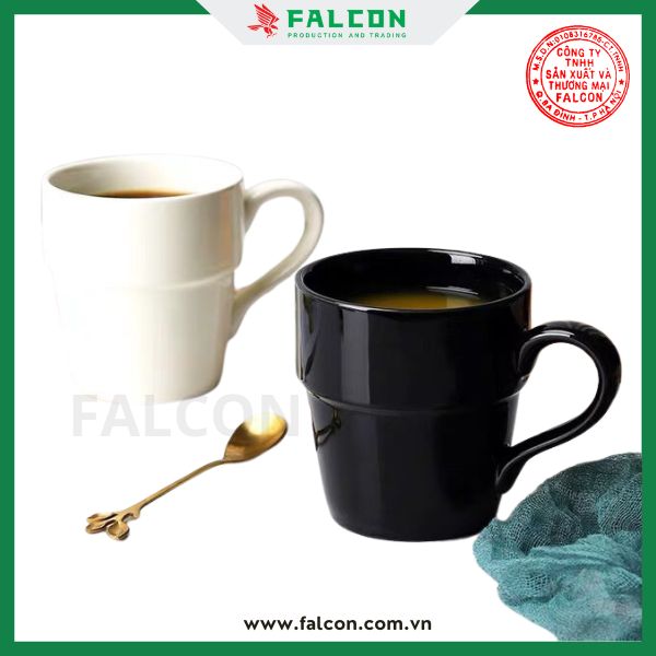 Cốc sứ uống trà, cà phê có quai cầm - Ảnh 2