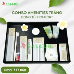 Bao bì trắng giúp bộ sản phẩm giữ được hình ảnh sạch sẽ từ lúc trưng bày đến khi sử dụng.