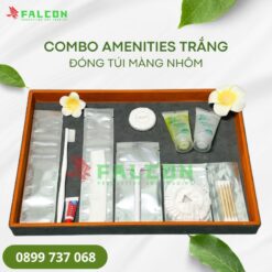 Bộ amenities này thích hợp cho khách sạn theo tiêu chuẩn 3–5 sao.