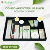 Bộ amenities lúa mạch Comfort được thiết kế theo phong cách tự nhiên, thân thiện môi trường và mang lại cảm giác dễ chịu cho khách lưu trú.