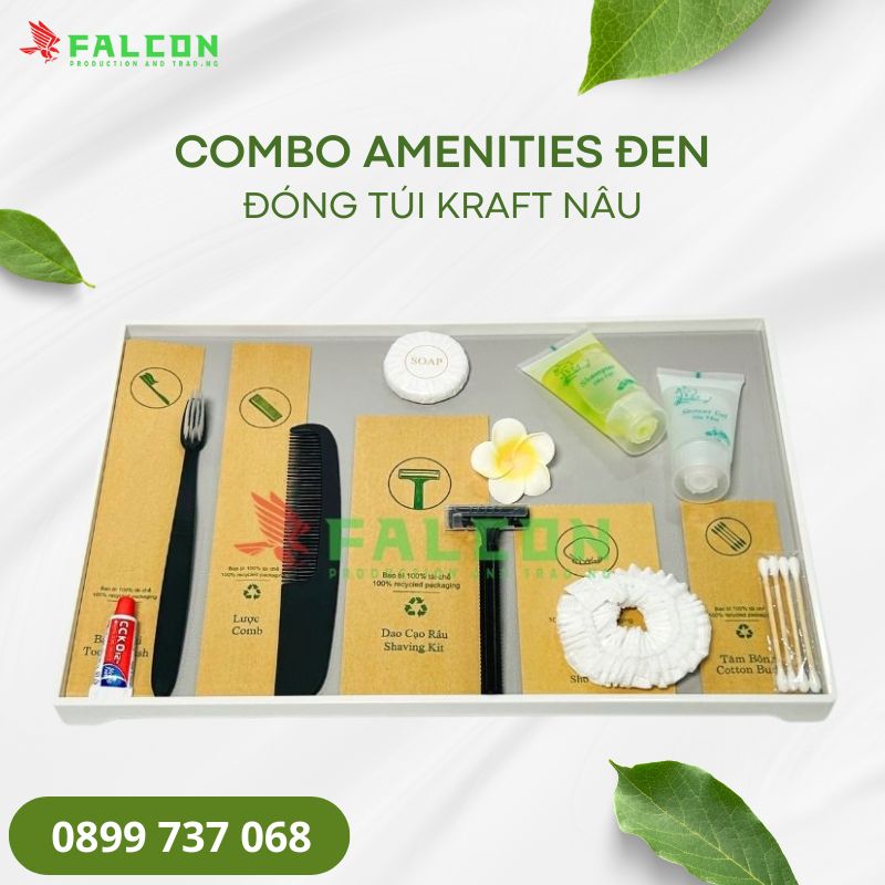 Tone đen tạo cảm giác sạch sẽ, chỉn chu và phù hợp mọi phong cách khách sạn.