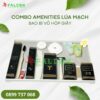 Bộ amenities lúa mạch cao cấp tạo sự khác biệt cho khách sạn, nhất là những nơi theo đuổi tiêu chí xanh – sạch – bền vững.