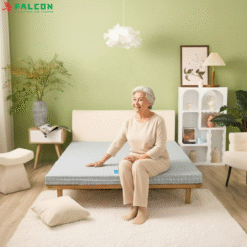 Đệm không có tiếng ồn khi di chuyển, đảm bảo giấc ngủ yên tĩnh.