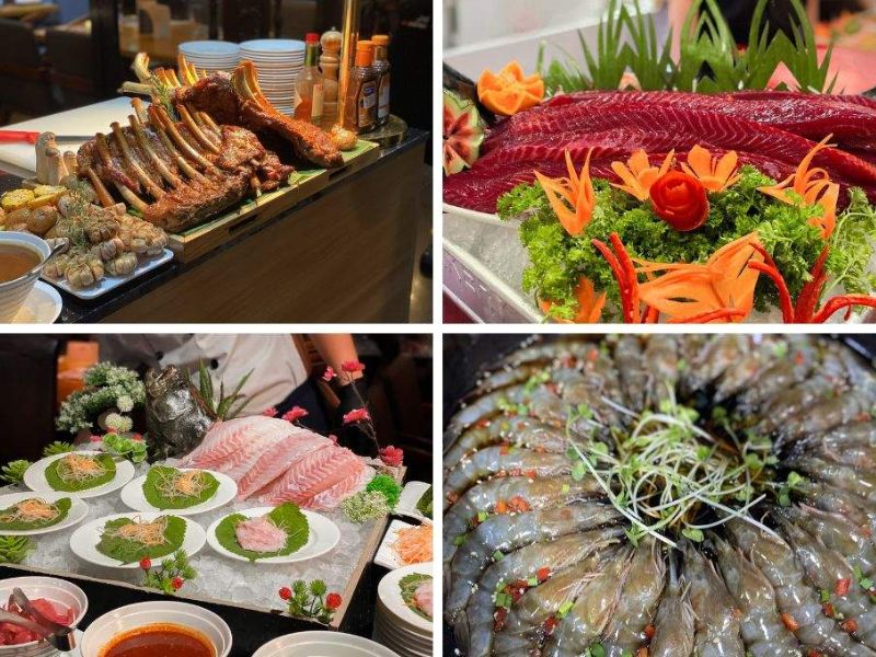 D’Maris Cộng Hòa được nhiều thực khách lựa chọn cho bữa buffet.