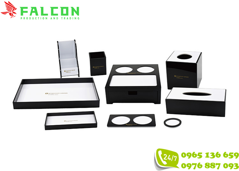 Bộ đồ dùng resin Wyndham Grand