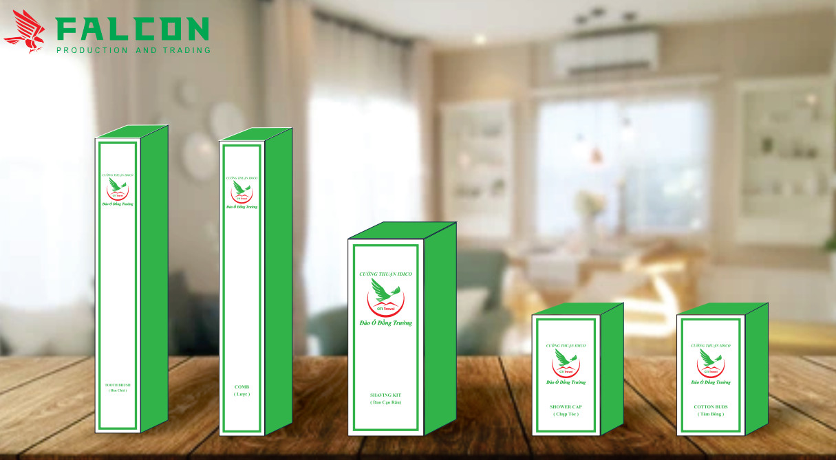 Vỏ hộp giấy đựng đồ dùng Amenities khách sạn - Ảnh 6