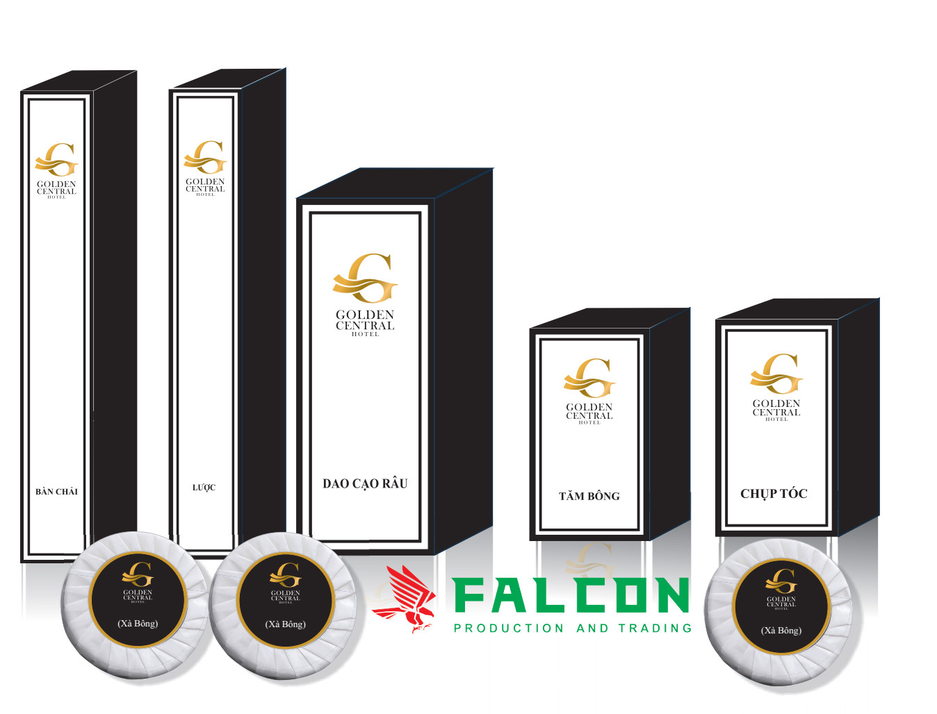 Vỏ hộp giấy đựng bàn chải in logo khách sạn - Ảnh 6