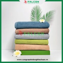 Chất liệu vải cotton mềm mại, thấm hút tốt, giúp khách hàng cảm thấy thư giãn và dễ chịu.