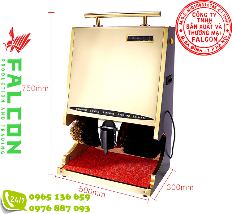 Máy đánh giày tự động mạ vàng - Ảnh 3