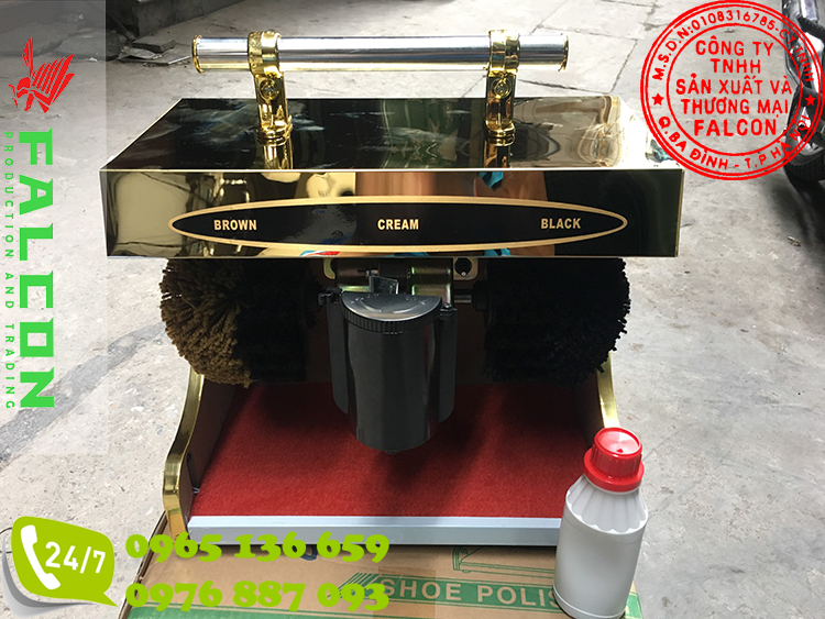 Máy đánh giày tự động mạ vàng - Ảnh 4