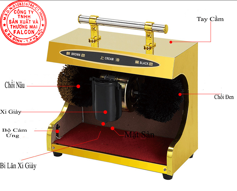 Máy đánh giày tự động mini - Ảnh 5