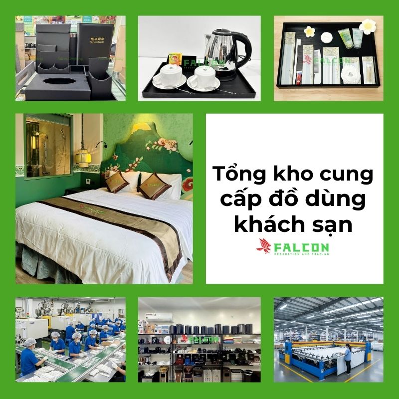 Falcon chuyên cung cấp đồ dùng khách sạn tphcm đáp ứng đầy đủ nhu cầu từ khách sạn bình dân đến cao cấp.