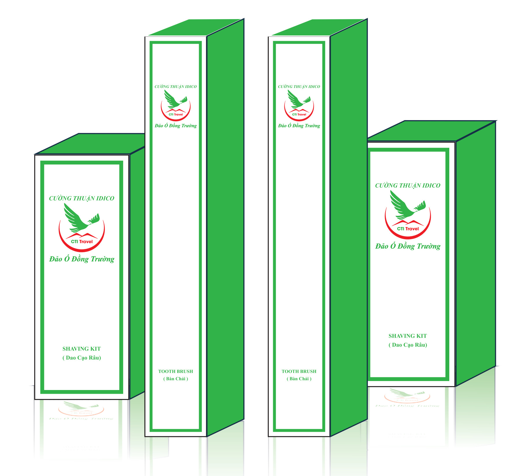 Vỏ hộp giấy đựng đồ dùng Amenities khách sạn