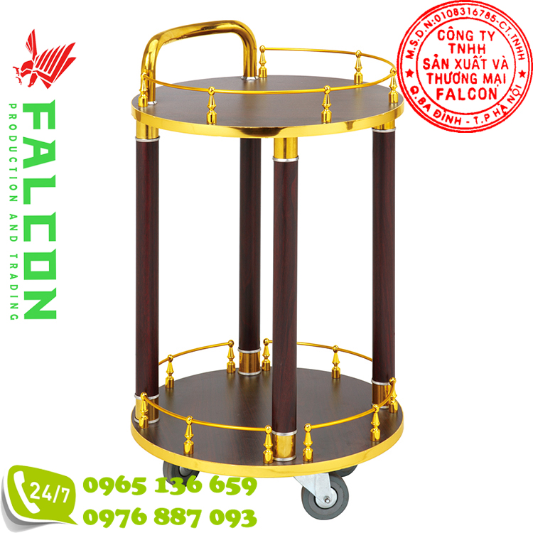 Xe đẩy đồ dùng khách sạn - Ảnh 2