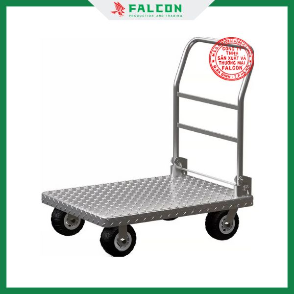 Khung xe chắc chắn, được làm từ chất liệu inox hoặc thép không gỉ, đảm bảo độ bền cao và khả năng chịu tải lớn.