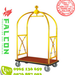 Alternative view of Xe đẩy hành lý khách sạn lồng chim