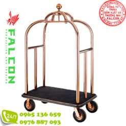 Xe đẩy hành lý khách sạn lồng chim