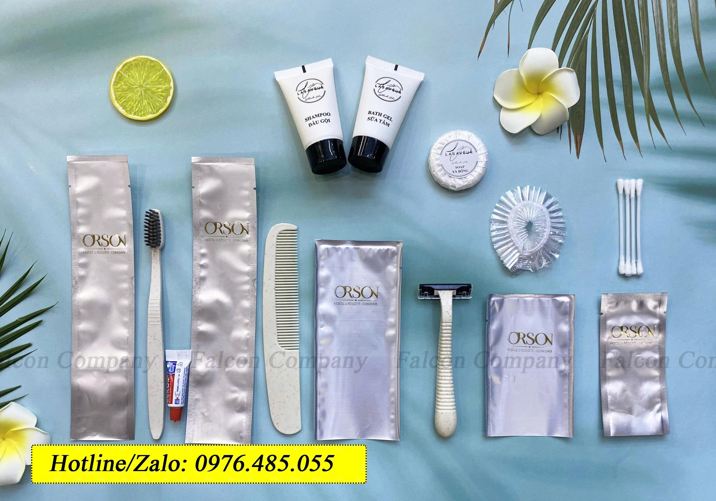 Bộ Amenities lúa mạch sang trọng đóng túi màng nhôm - Ảnh 3