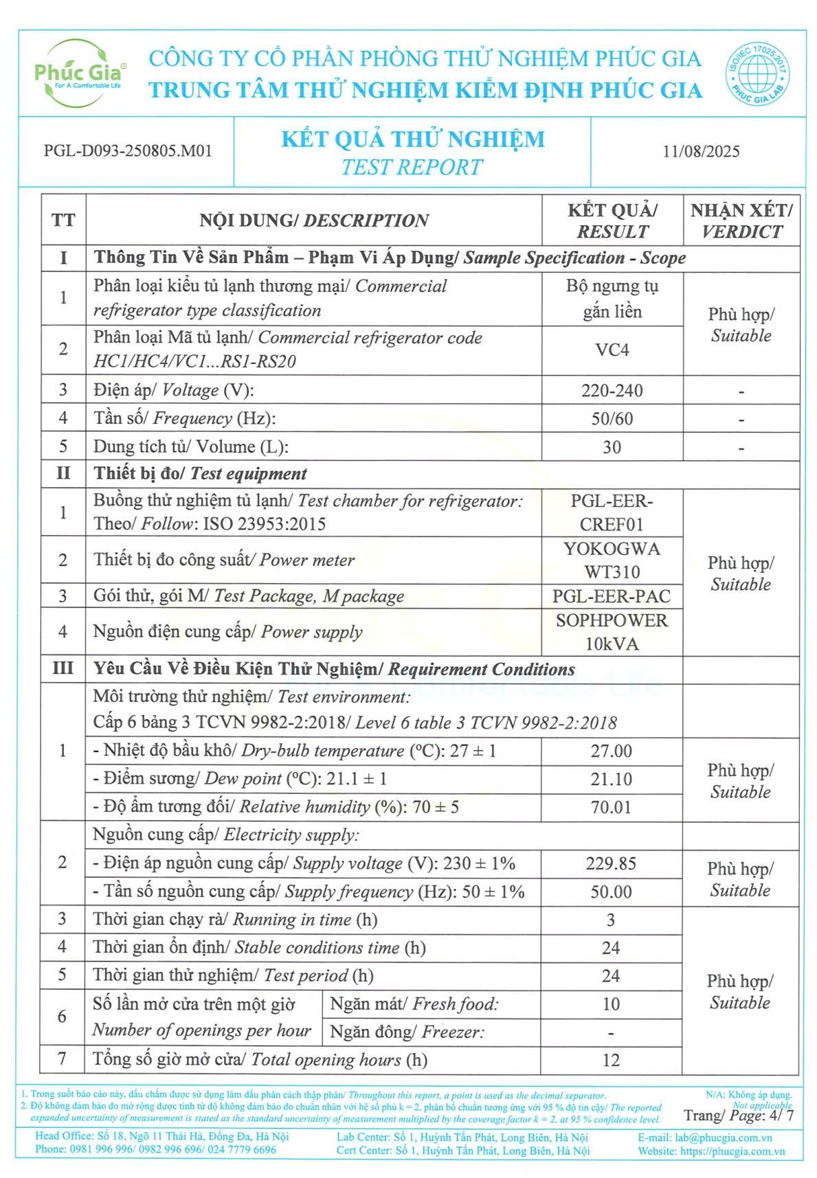 Chất lượng vượt trội